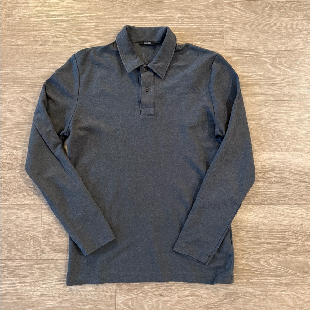 Massimo Dutti LS polo shirt
